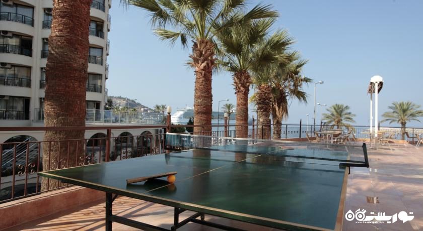 میز تنیس موجود در هتل